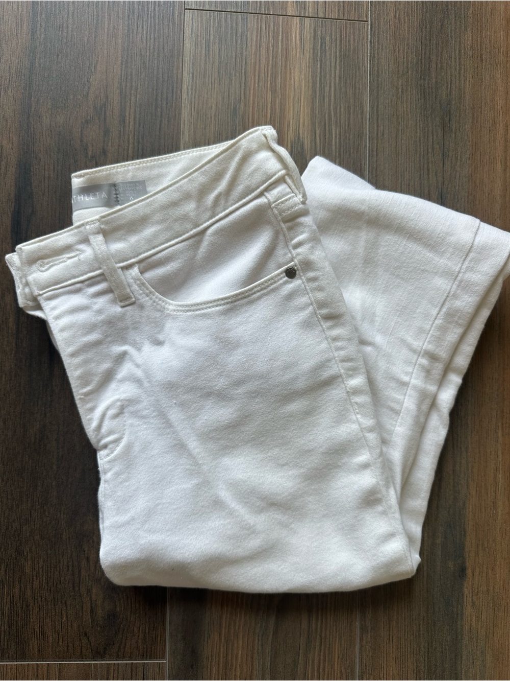 Athleta White Jeans
